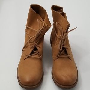 Lucky Brand Leather ankle boot